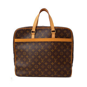 Louis Vuitton Monogram Leather Brown Porte Document Pegasus Business Bag